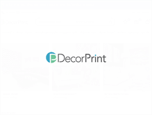 Tablet Screenshot of decorprint.pl